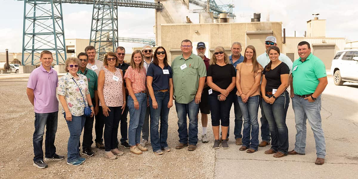 Group picture of Iowa farmers